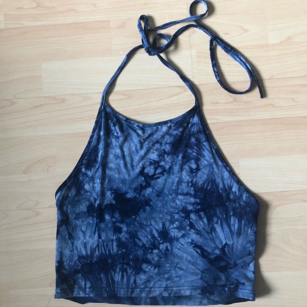 Tie dye halter top